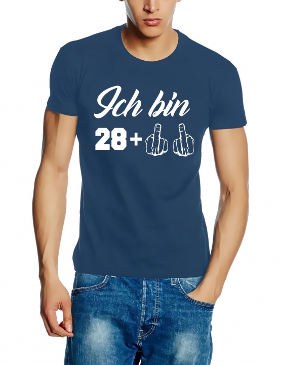 ICH BIN 28 + 2 Jahre alt !  ORIGINAL schwarz Grössen S M L XL 2XL