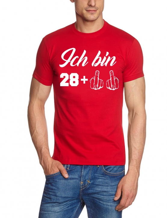 ICH BIN 28 + 2 Jahre alt !  ORIGINAL schwarz Grössen S M L XL 2XL