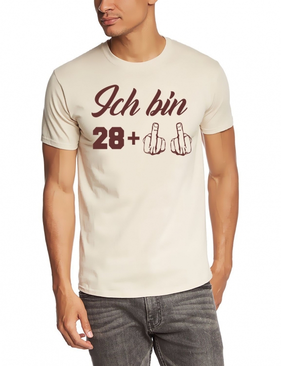 ICH BIN 28 + 2 Jahre alt !  ORIGINAL schwarz Grössen S M L XL 2XL