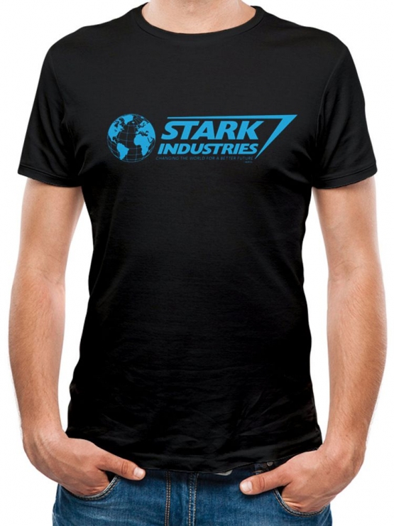 STARK INDUSTRIES FLASH  ORIGINAL T-Shirt schwarz Grössen S M L XL 2XL