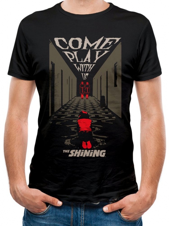 SHINING KUBRICK - COME PLAY WITH US  ORIGINAL T-Shirt schwarz Grössen S M L XL 2XL