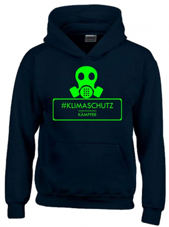 KLIMASCHUTZ KÄMPFER !  Hoodie Sweatshirt mit Kapuze oder T-Shirt Gr. 116 128 140 152 164 cm