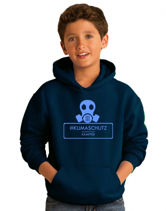 KLIMASCHUTZ KÄMPFER !  Hoodie Sweatshirt mit Kapuze oder T-Shirt Gr. 116 128 140 152 164 cm