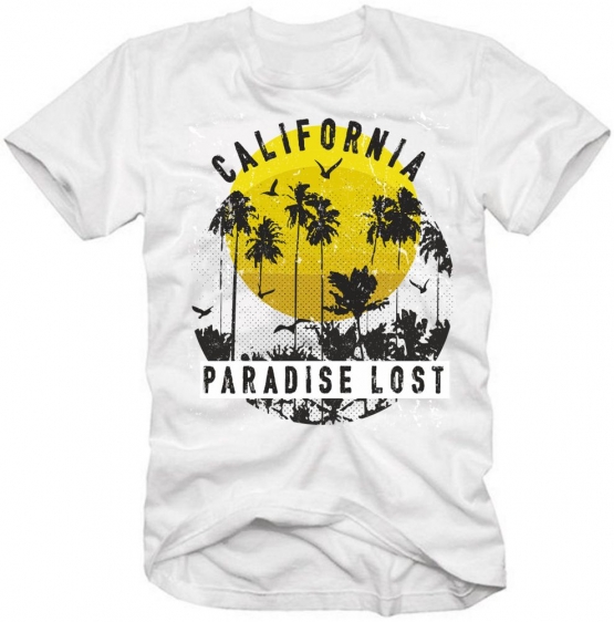 CALIFORNIA Paradise Lost Logo T-Shirt S M L XL 2XL 3XL