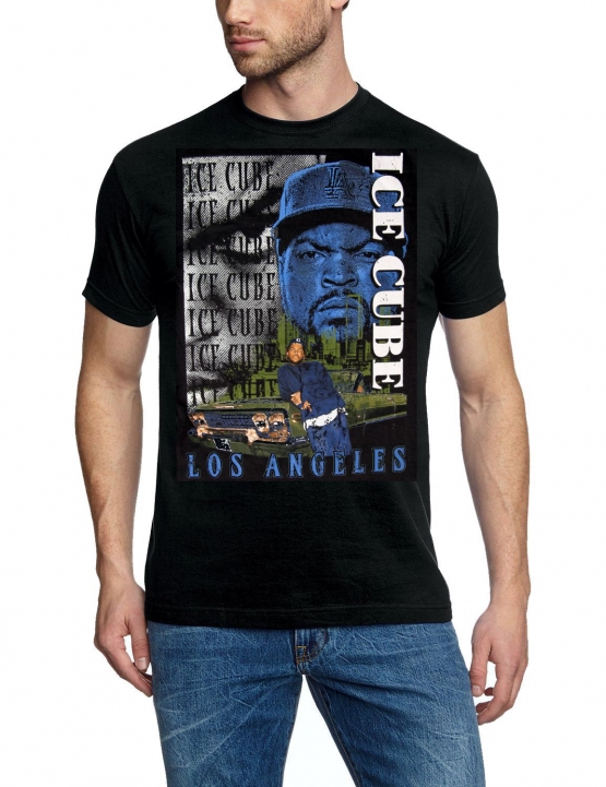 ICE CUBE LOS ANGELES CALIFORNIA ORIGINAL Schwarz Grössen L XL