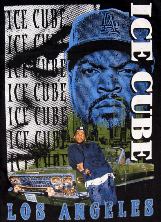 ICE CUBE LOS ANGELES CALIFORNIA ORIGINAL Schwarz Grössen L XL