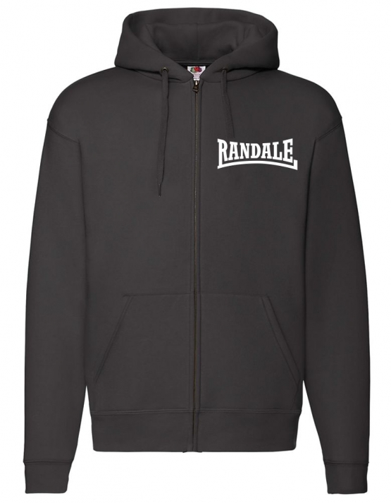 RANDALE   T-Shirt oder Hoodie Sweatshirt mit Kapuze SCHWARZ S M L XL 2XL 3XL 4XL 5XL