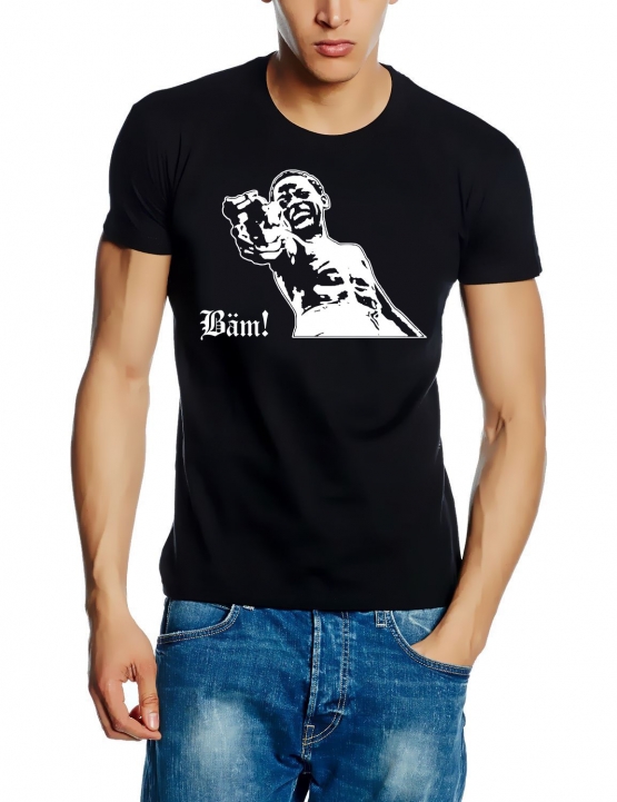 BÄM in your head T-Shirt schwarz S - XXXL