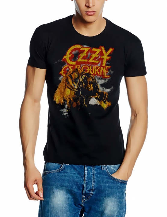 Ozzy Osbourne Vintage Werewolf original Herren T-Shirt  Schwarz S M L XL 2XL Paranoid Black Sabbath