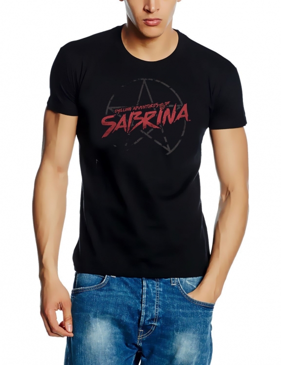 Sabrina Pentagram - The chilling adventures of Sabrina original Herren T-Shirt  Schwarz S M L XL 2XL