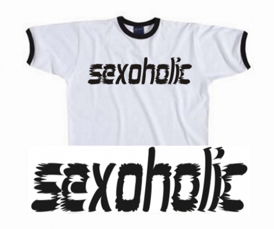 SEXOHOLIC  T-SHIRT ringer weiss S - XXL