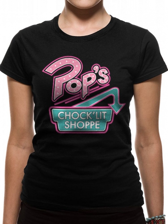 POPS RETRO RIVERDALE original Damen T-Shirt  Schwarz  S M L XL 2XL