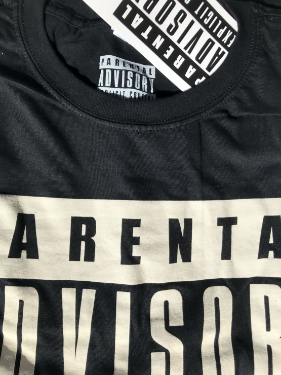 PARENTAL ADVISORY EXPLICIT CONTENT original Herren T-Shirt  Schwarz S M L XL 2XL