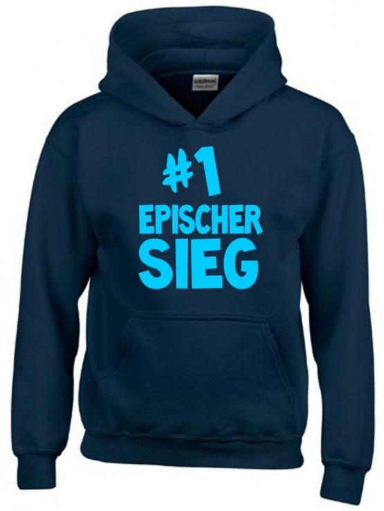 #1 EPISCHER SIEG Hoodie Sweatshirt mit Kapuze Gr. 116 128 140 152 164 cm