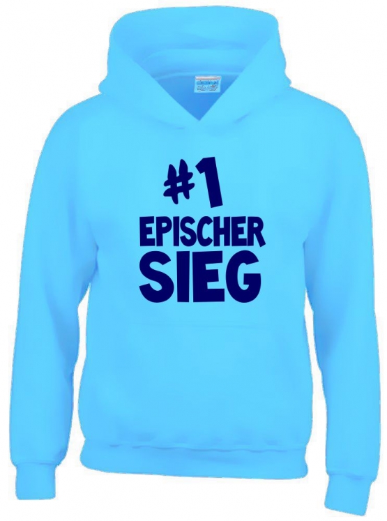 #1 EPISCHER SIEG Hoodie Sweatshirt mit Kapuze Gr. 116 128 140 152 164 cm