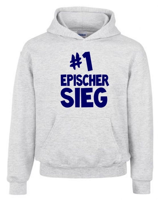 #1 EPISCHER SIEG Hoodie Sweatshirt mit Kapuze Gr. 116 128 140 152 164 cm