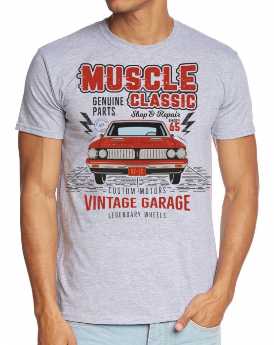 Muscle Classic US CAR Oldtimer T-Shirt S M L XL 2XL