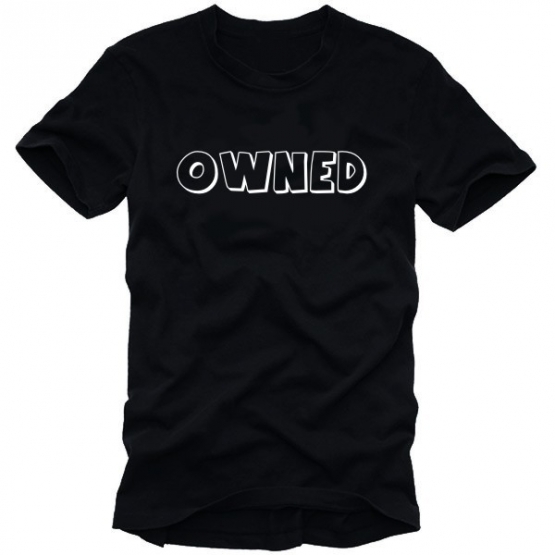 OWNED Counterstrike t-shirt Besiegt/Geschlagen S-XXXL