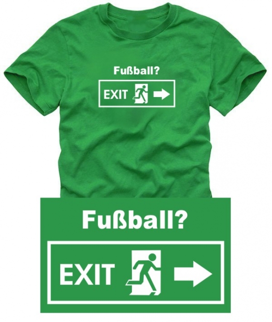 NOTAUSGANG EXIT T-SHIRT