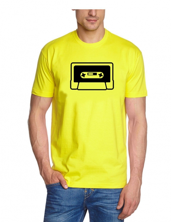 MC   T-SHIRT  MUSIKKASSETTE  S - XXXL