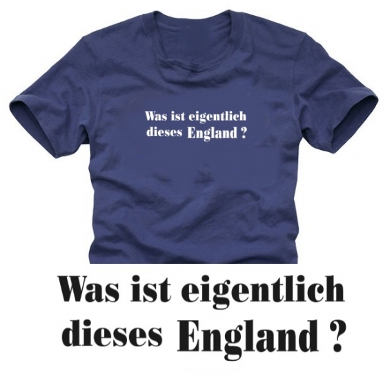 T-shirt Was ist eigentlich dieses Englan navy