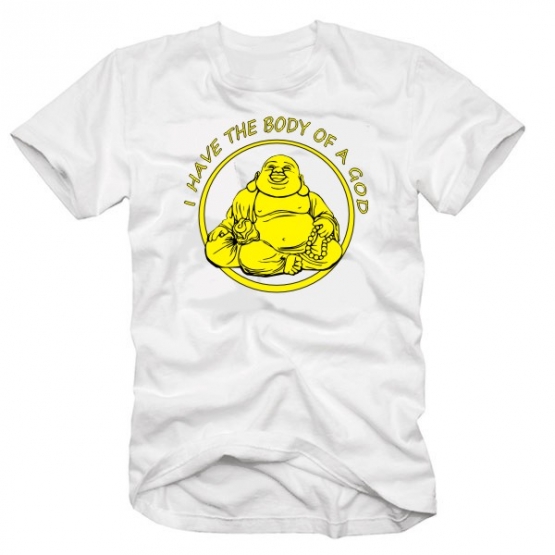 I HAVE THE BODY OF THE GOD t-shirt