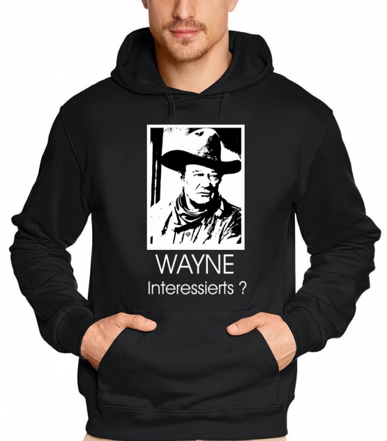 WAYNE interessierts ? Kapuzen Sweatshirt