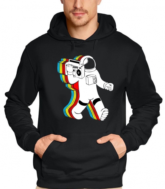 Funky Astronaut HOODIE moonman