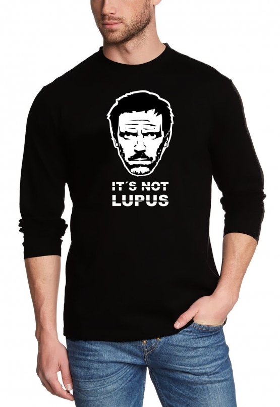 IT S NOT LUPUS DR. HOUSE LANGARM T-SHIRT