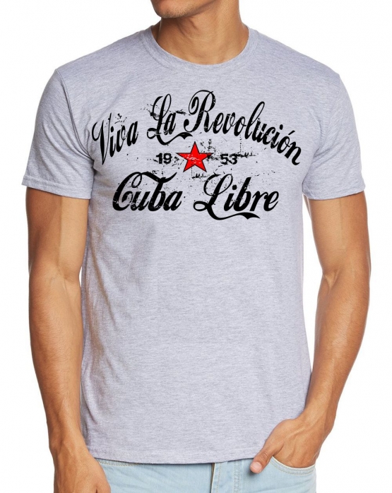 KUBA T-SHIRT viva la Revolution