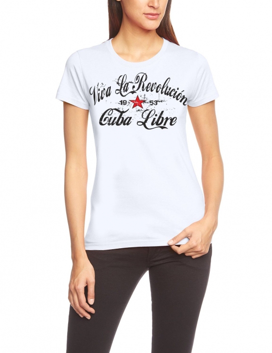 Viva La Revolution GIRLY T-SHIRT KUBA