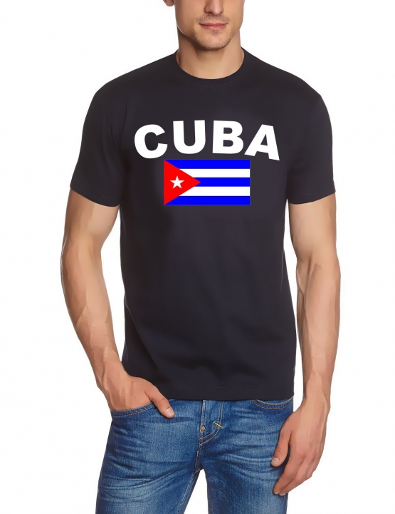 CUBA FLAGGE KUBA T-SHIRT