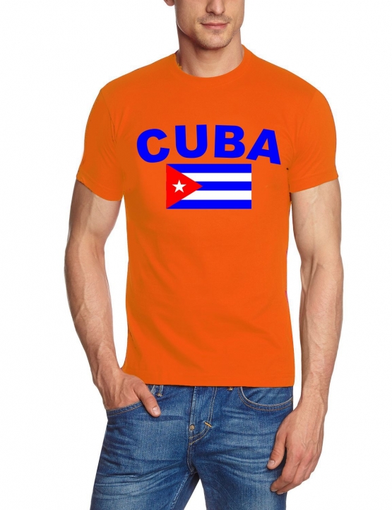 CUBA FLAGGE KUBA T-SHIRT