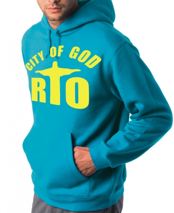 KAPUZEN SWEATSHIRT Rio City of God div. Farben