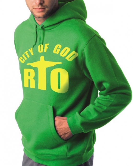 KAPUZEN SWEATSHIRT Rio City of God div. Farben