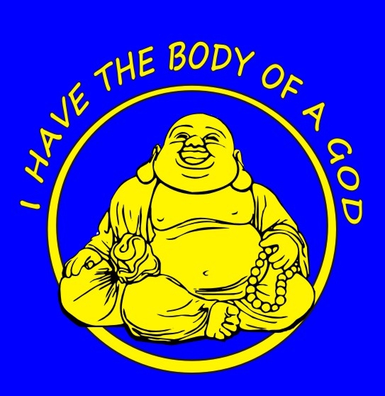 I have the Body of a god Kapuzen Sweatshirt Buddha