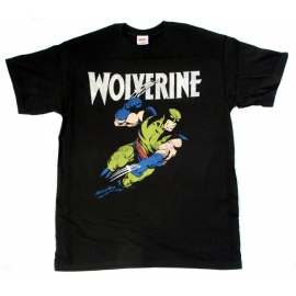 WOLVERINE T-SHIRT SUPERHELDEN MARVEL + DC COMICS