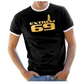 extreme 69 T-SHIRT RINGER DRUCK IN GOLD !!