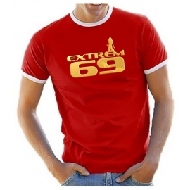 extreme 69 T-SHIRT RINGER DRUCK IN GOLD !!