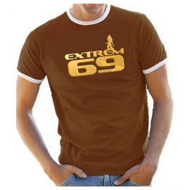 extreme 69 T-SHIRT RINGER DRUCK IN GOLD !!