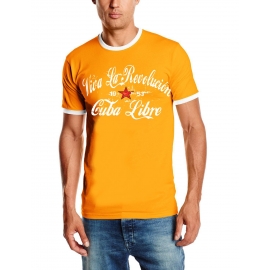 VIVA LA REVOLUTION RINGER T-SHIRT