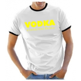 VODKA connection people RINGER T-SHIRT