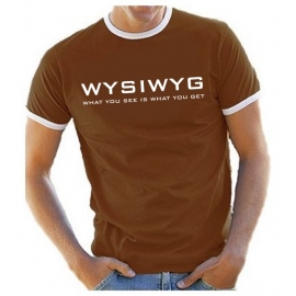 WYSIWYG T-SHIRT RINGER