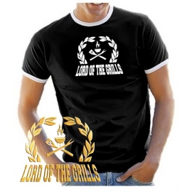 LORD of the GRILLS - T-SHIRT - BBQ - GRILL and CHILL -