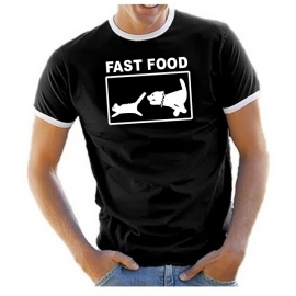 FAST FOOD RINGER T-SHIRT