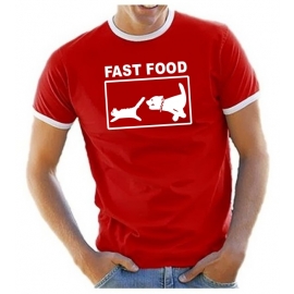 FAST FOOD RINGER T-SHIRT