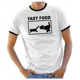 FAST FOOD RINGER T-SHIRT