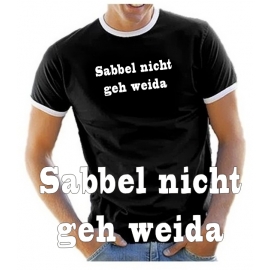 SABBEL NICHT GEH WEIDA - T-SHIRT