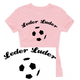 Leder Luder Damen t-shirt