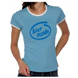 bier inside - Girly Ringer S M L XL